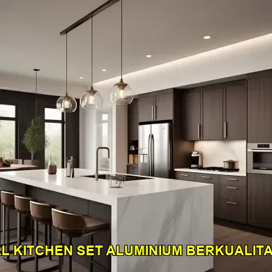 5 Tips Memilih Material Kitchen Set Aluminium Berkualitas di Jogja